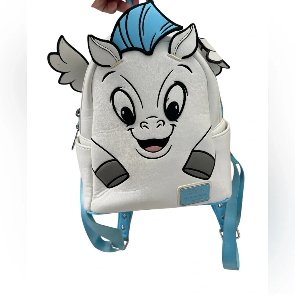 Loungefly Disney Hercules Pegasus Figural Mini Backpack - Picture 11 of 15